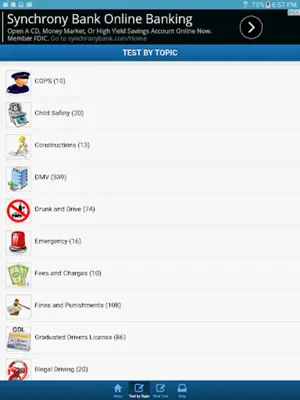 Utah Driving Test android App screenshot 8