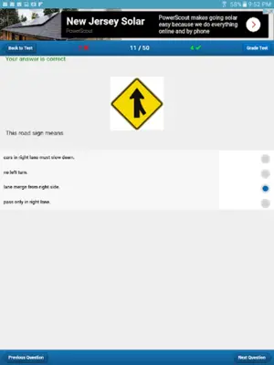 Utah Driving Test android App screenshot 0